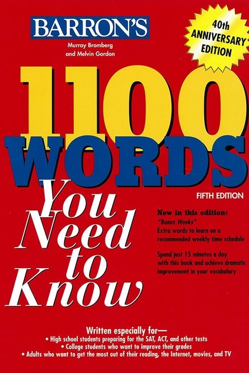 هفته 1 - 1100 واژه که باید دانست